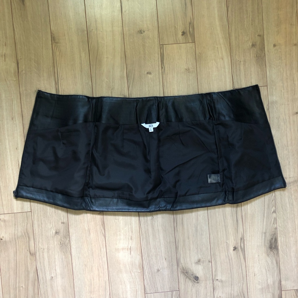 Women’s Jack by BB Dakota Black Ribbed Mini Pencil Skirt size 2 - Picture 6 of 12